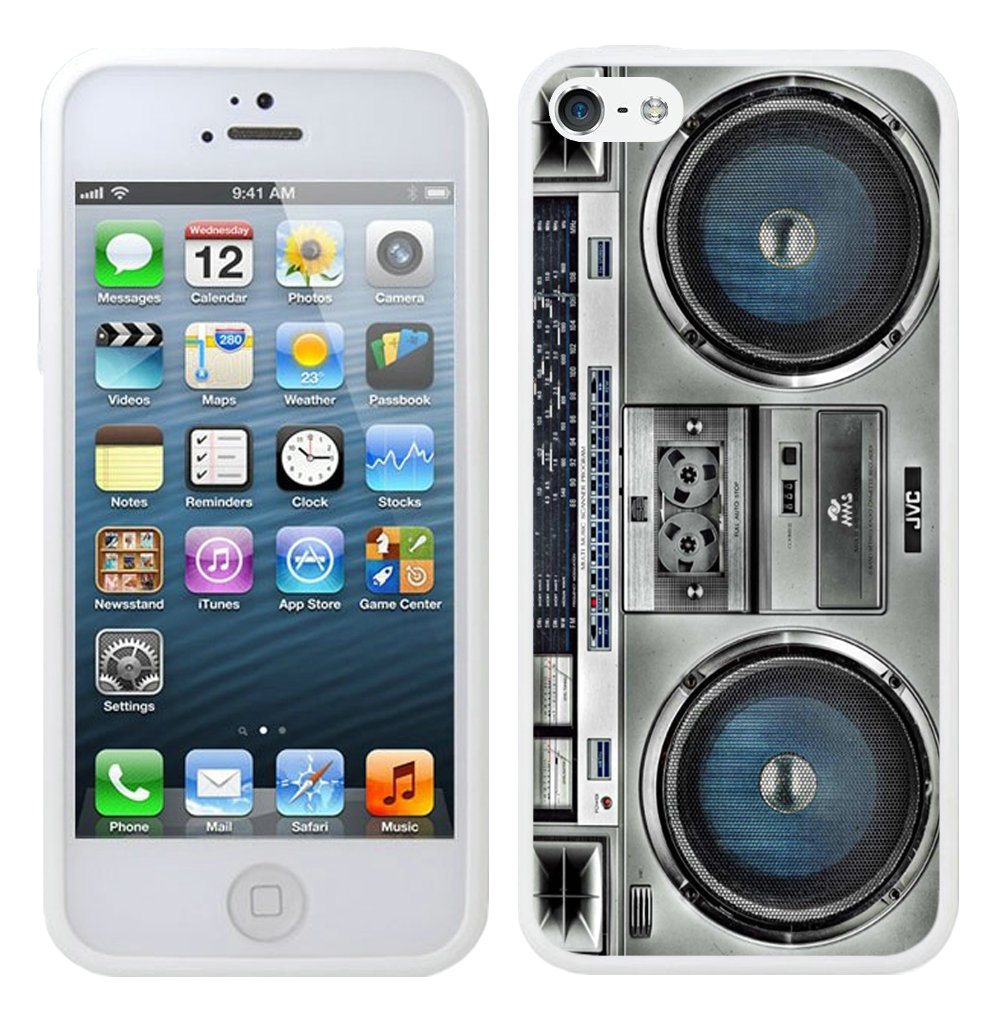 Boombox 2 White iPhone 5 5S Case